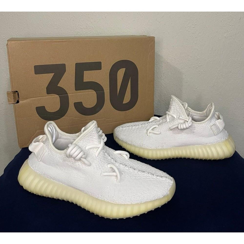 Authentic Yeezy 350 V2 Triple White Adidas Boost sz 5